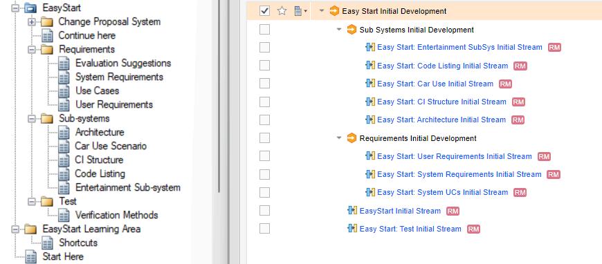Example of EasyStart sample project migration with Global Configuration structure creation